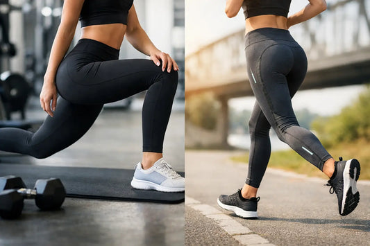 Fitness legíny vs běžecké: co opravdu sedí