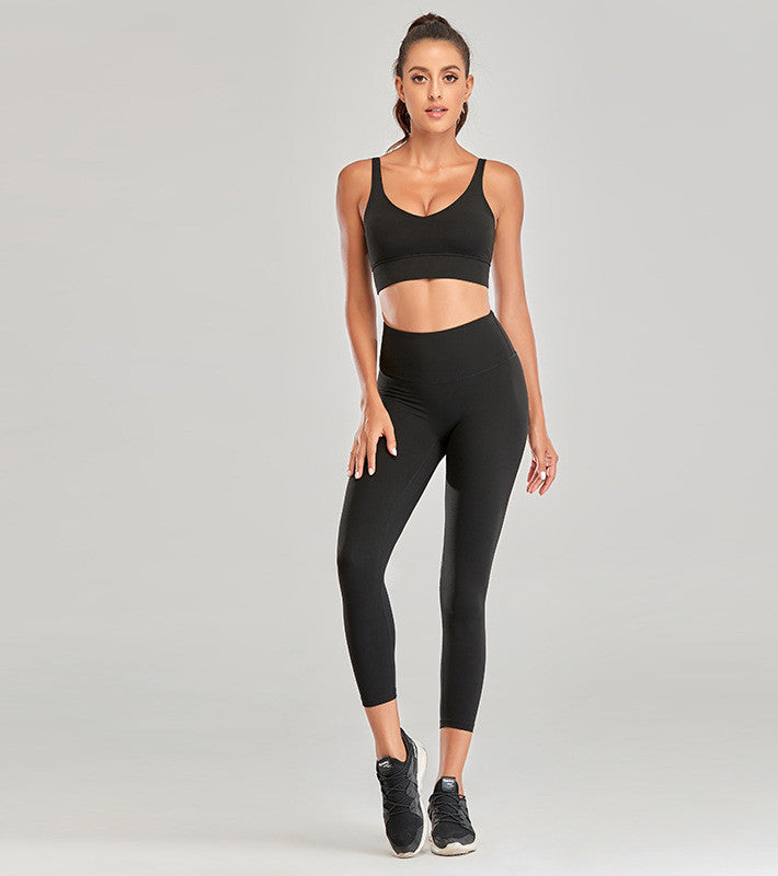 GLUTEA™ NudeFit Seamless Set (Legíny + Podprsenka)