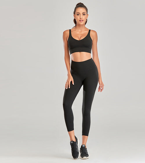 GLUTEA™ NudeFit Seamless Set (Legíny + Podprsenka)