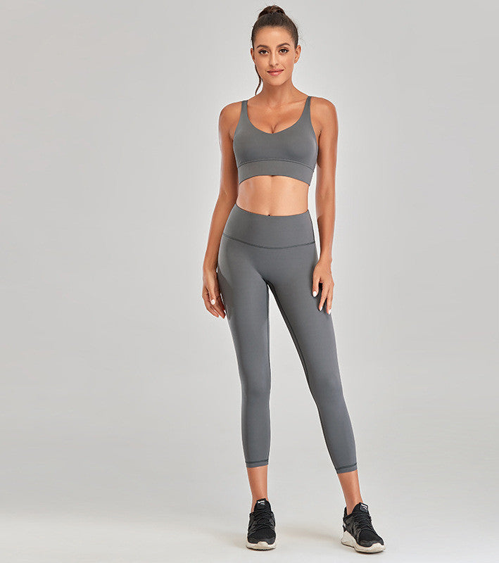 GLUTEA™ NudeFit Seamless Set (Legíny + Podprsenka)