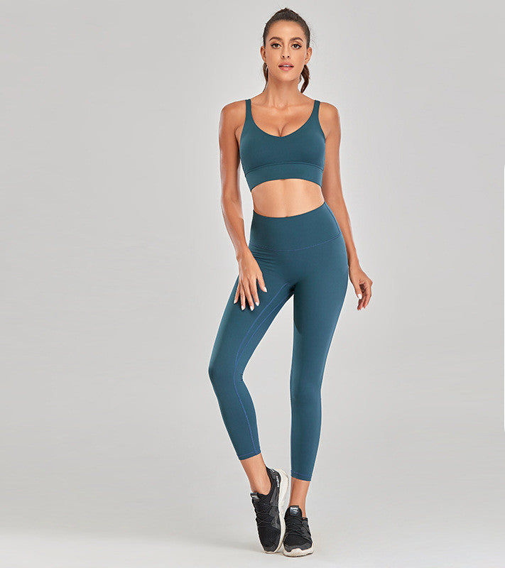 GLUTEA™ NudeFit Seamless Set (Legíny + Podprsenka)