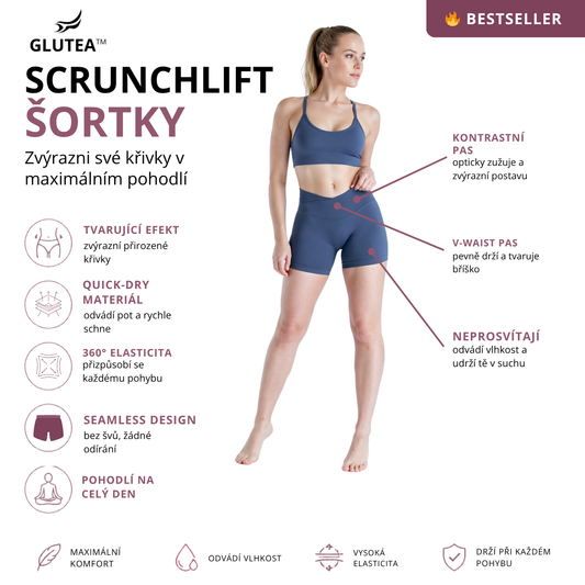 GLUTEA™ ScrunchLift Seamless šortky